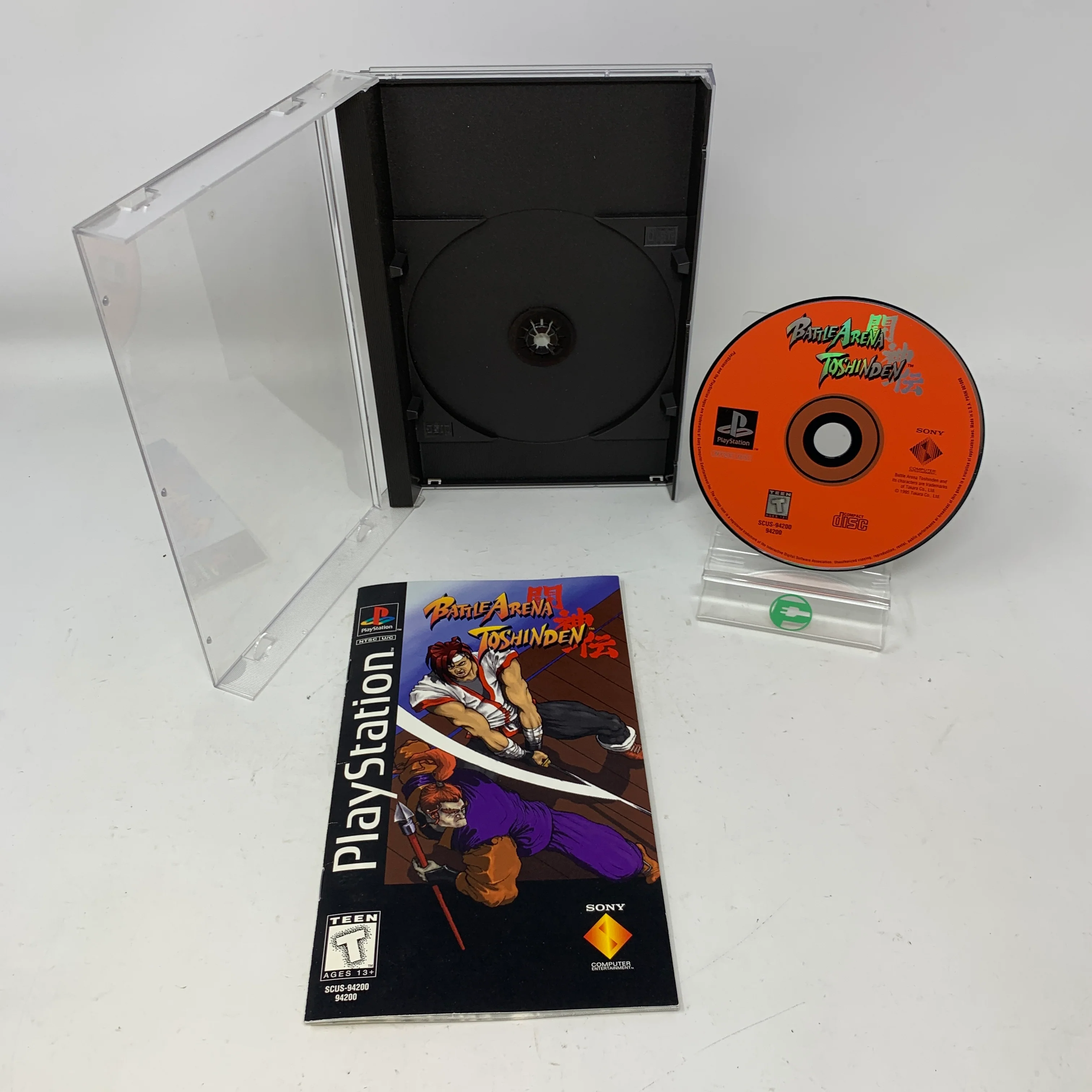 Battle Arena Toshinden [Long Box] (Sony PlayStation 1 PS1, 1995) - Image 4