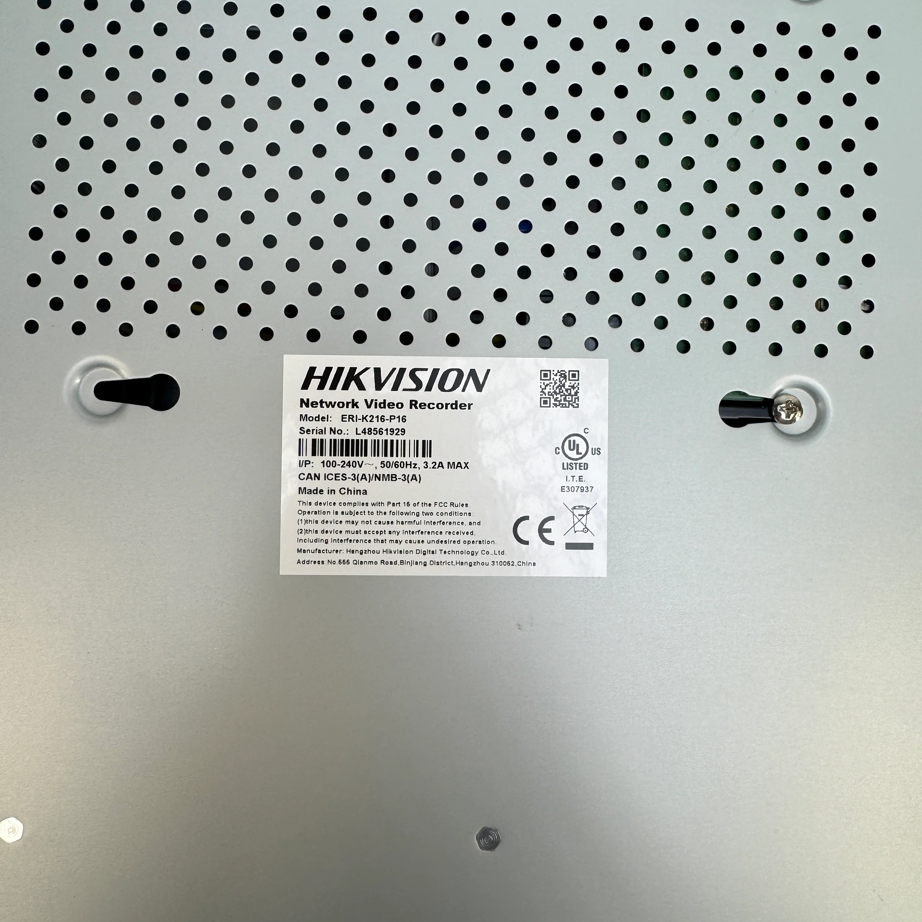 Hikvision Network Video Recorder ERI-K216-P16 - Image 6