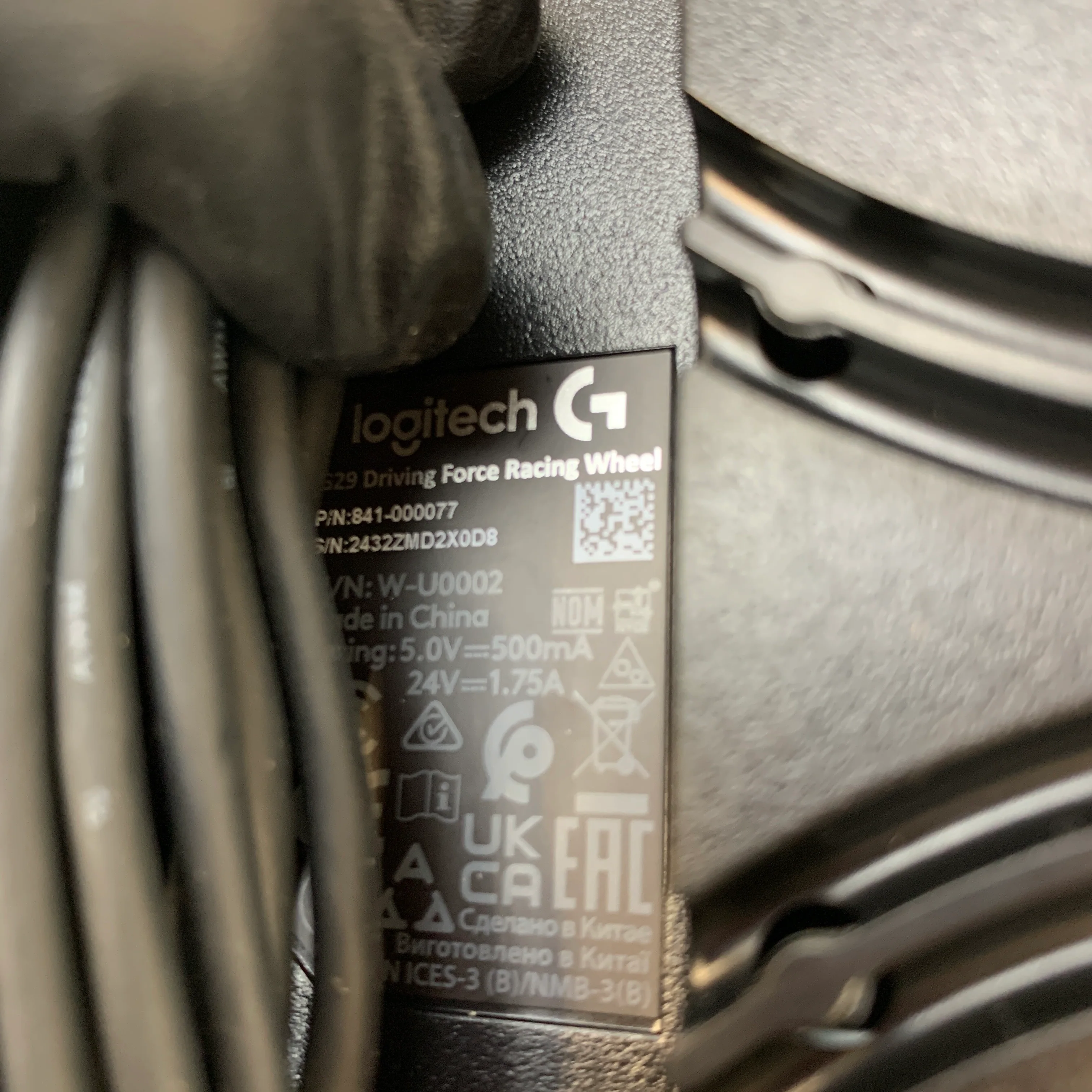 Logitech G29 Wheel Black W-U0002 with Pedals and Shifter - Image 13