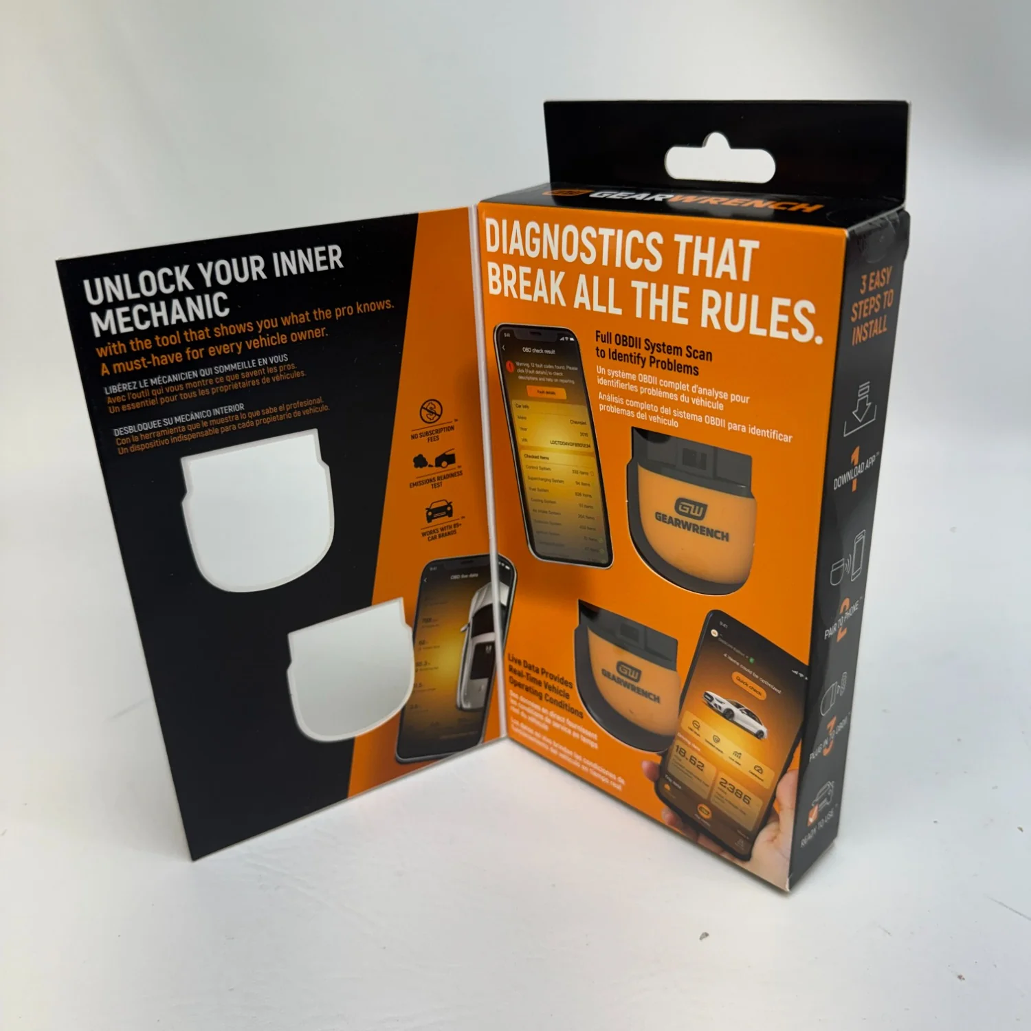 New Gearwrench Everyday Diagnostic Tool OBDII Scanner GWSCAN 2-Pack GWSCAN2PK - Image 4