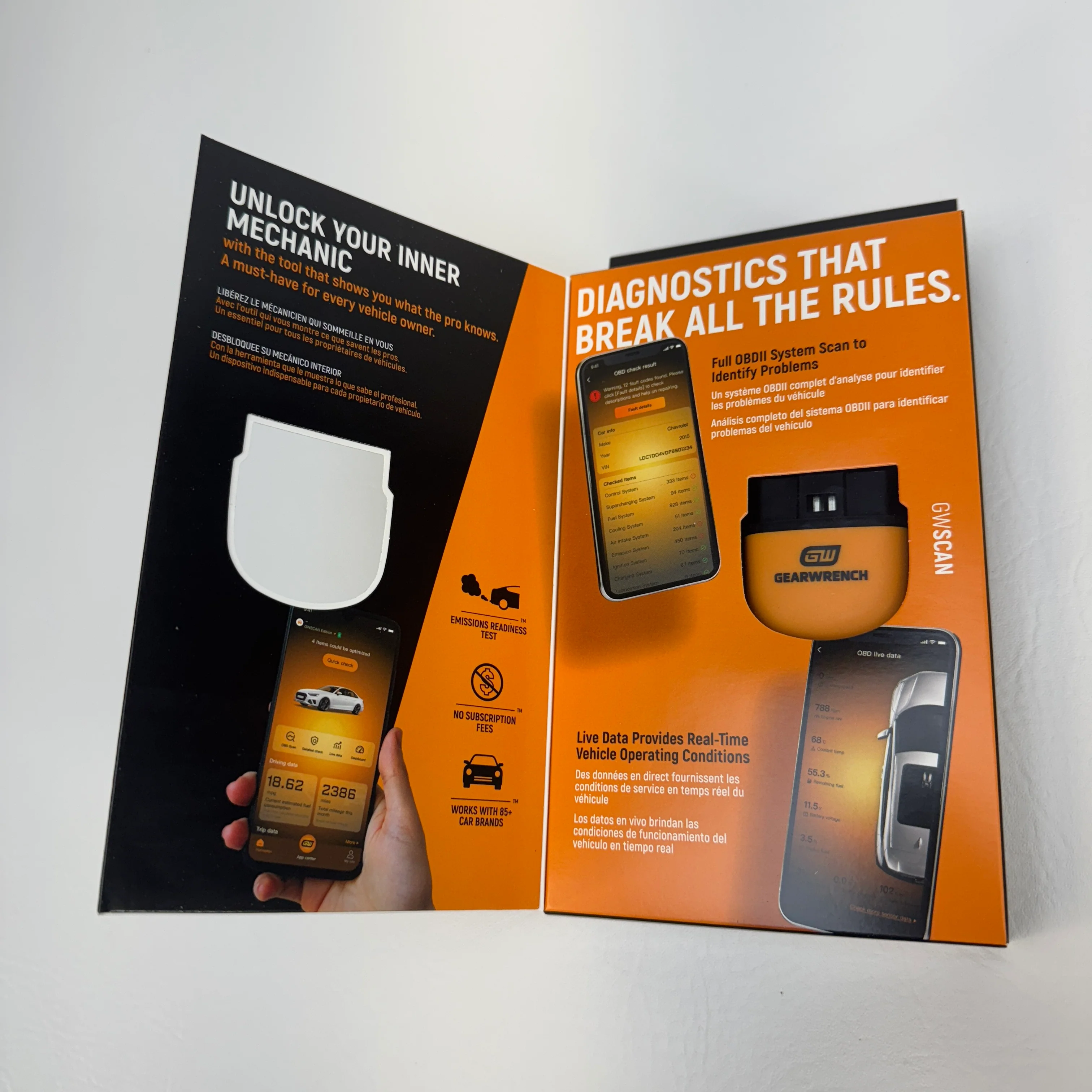 New GearWrench GWSCAN Digital Car Diagnostic Tool - Image 3