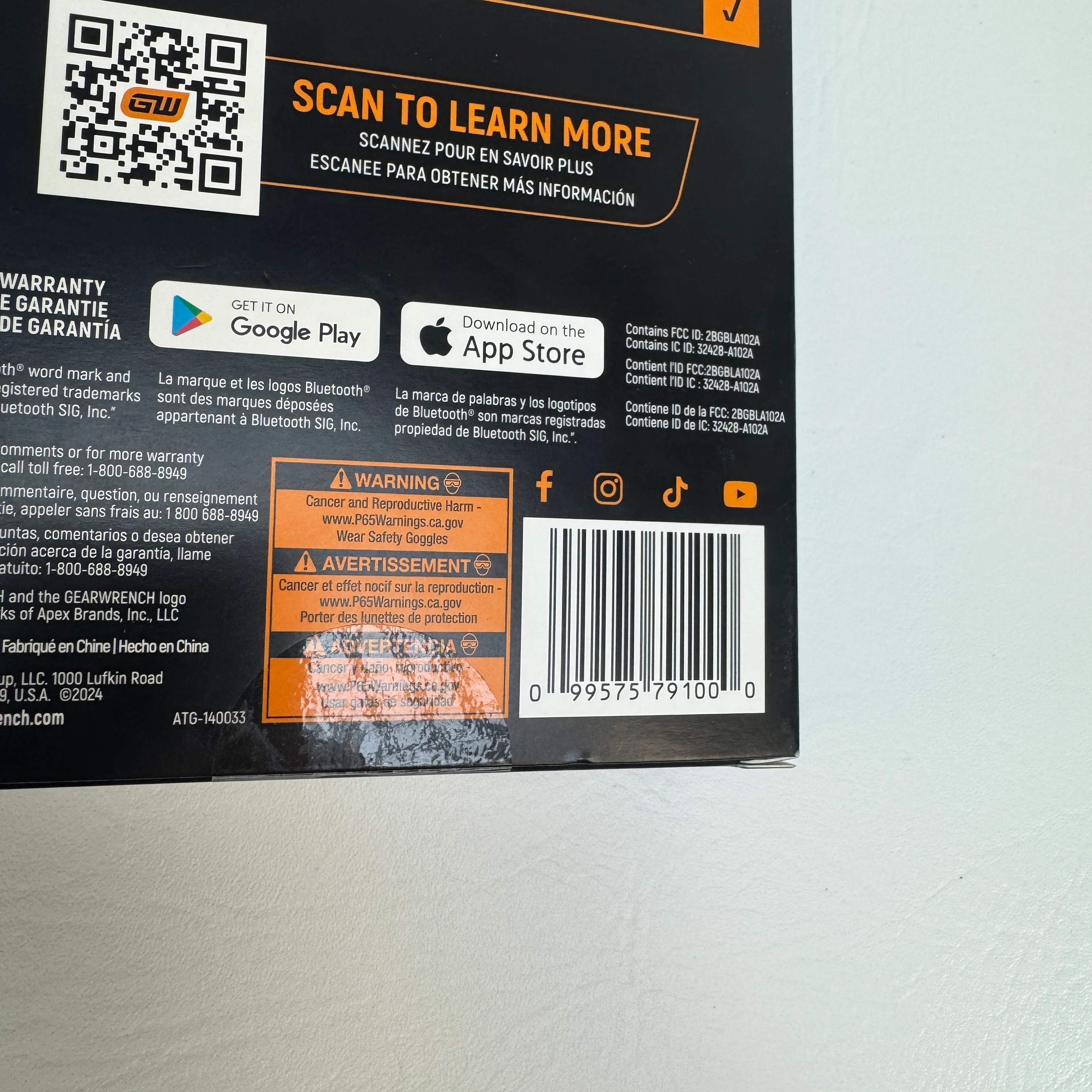 New GearWrench GWSCAN Digital Car Diagnostic Tool - Image 7