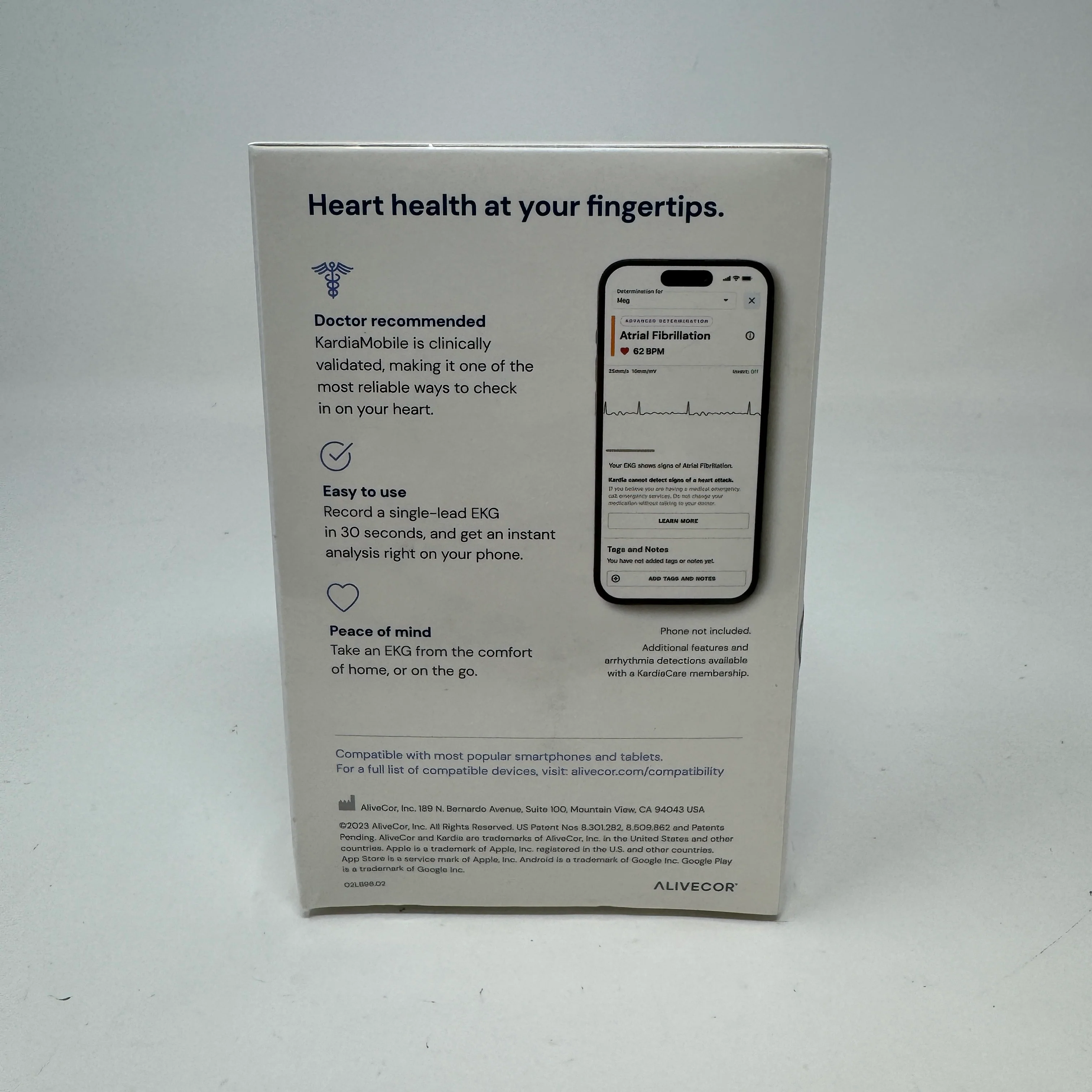 New Alivecor KardiaMobile Single Lead ECG Heart Monitor - Image 4
