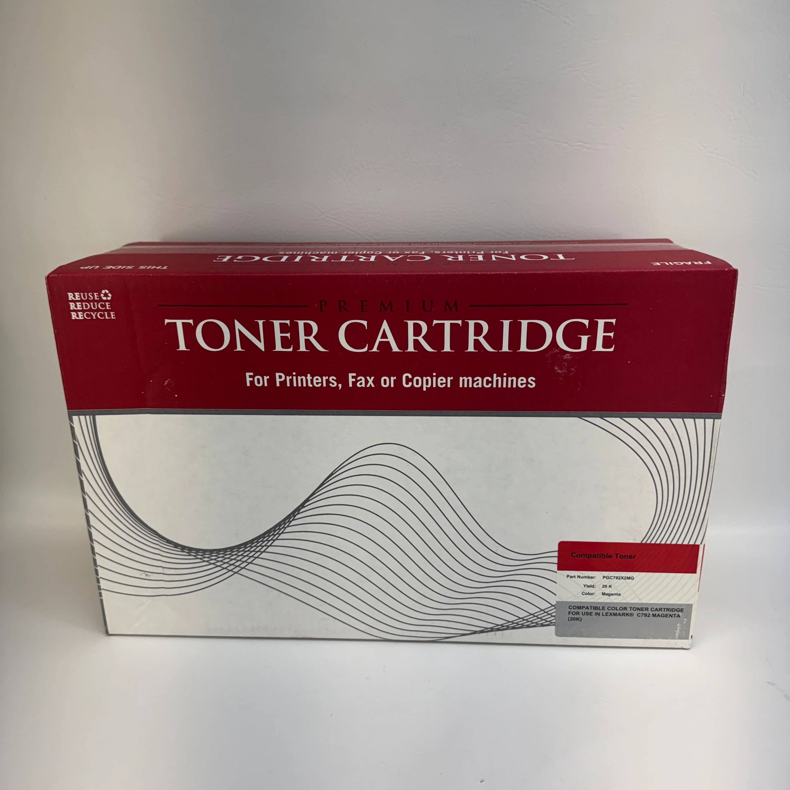 New Lexmark PGC792X2MG Magenta Toner Cartridge - Image 3