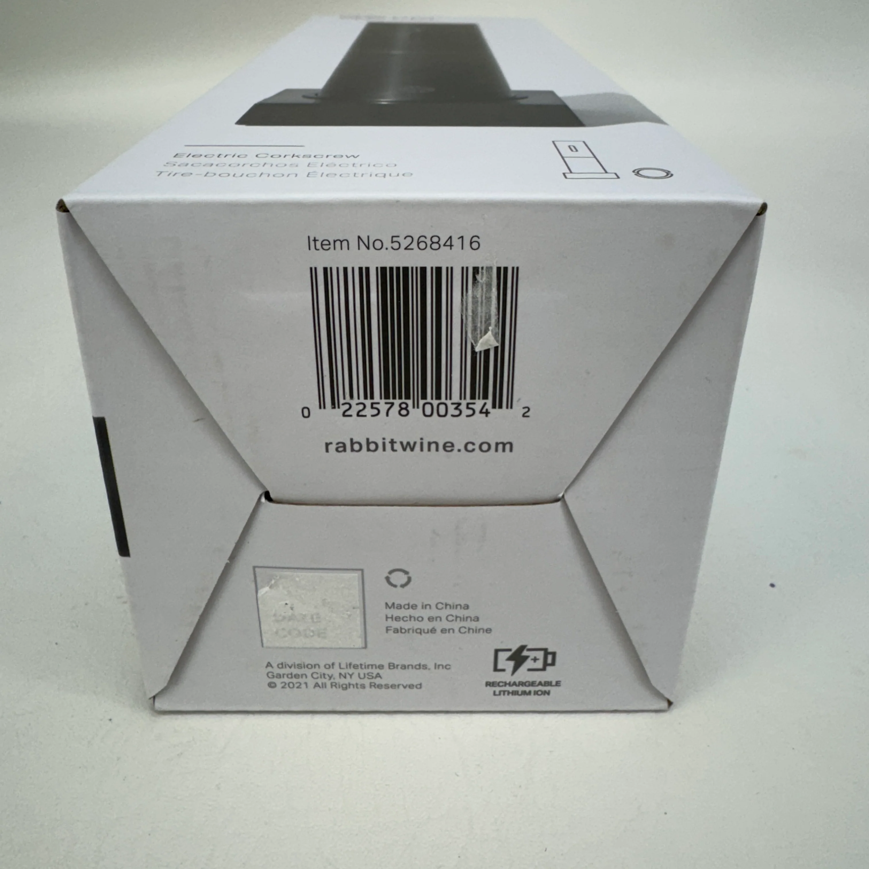 New RBT Compact Electric Corkscrew 5268416 - Image 6