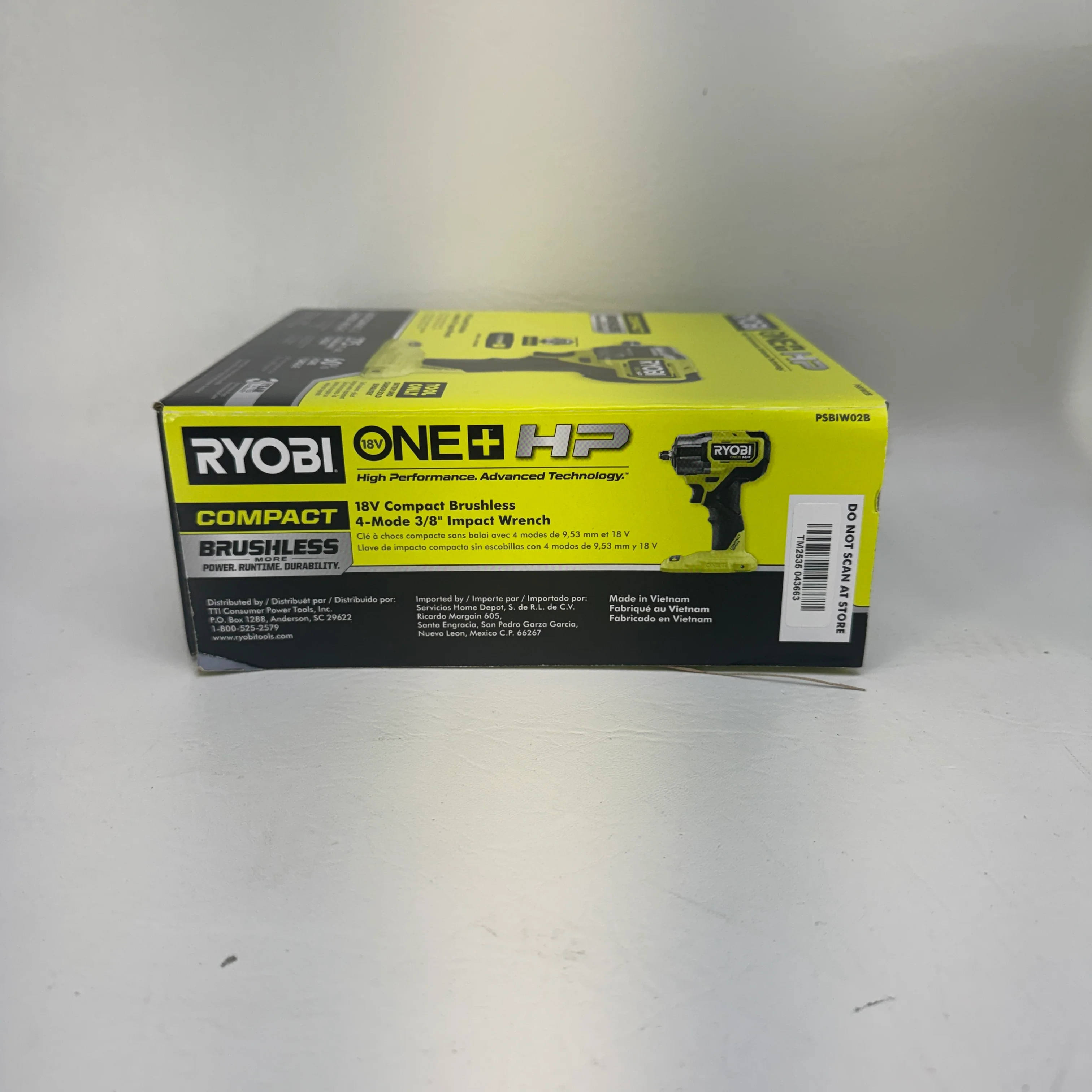New Ryobi PSBIW02B 18V ONE+ HP Brushless Compact 3/8" Impact Wrench - Image 3