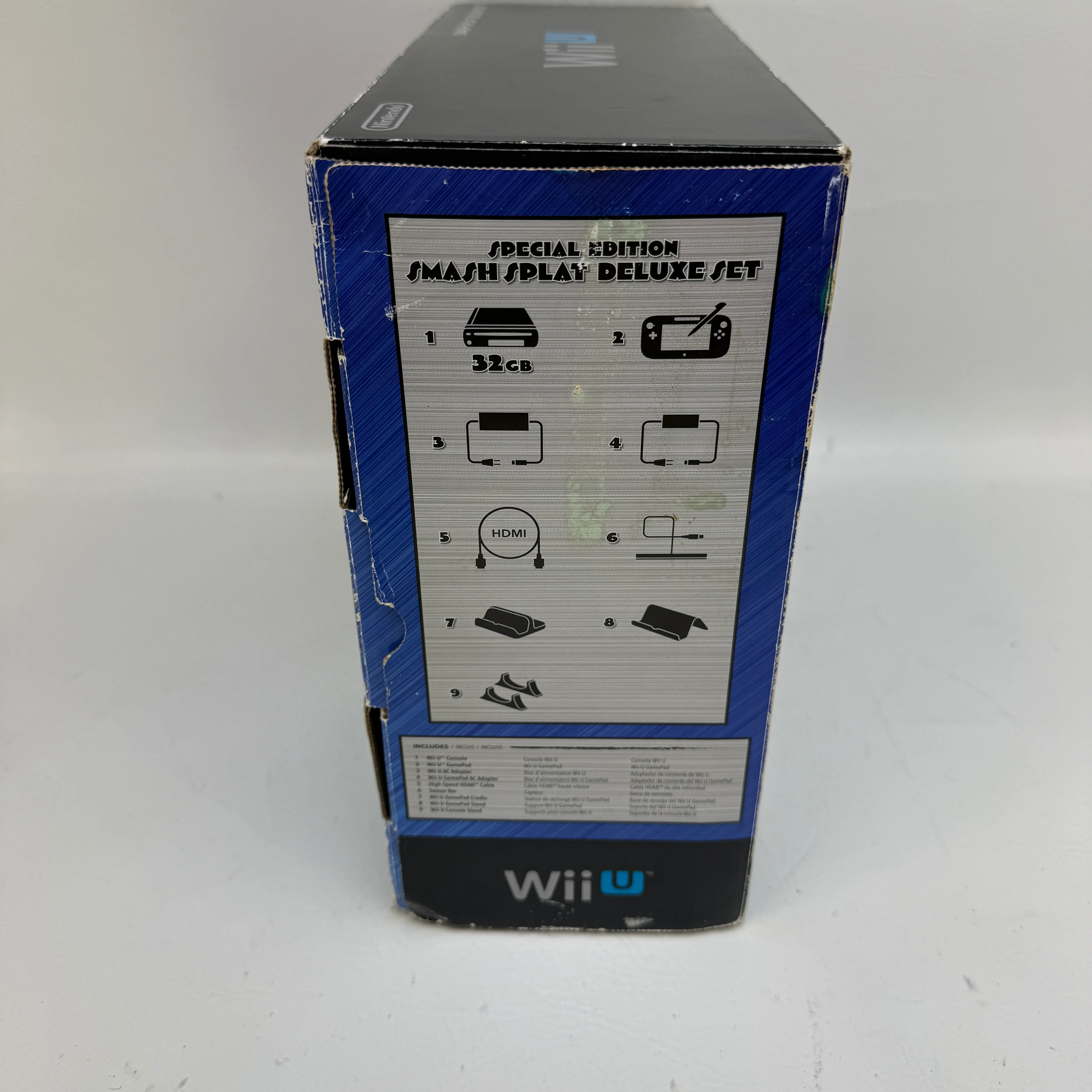 Nintendo Wii U 32GB Black Deluxe Smash Splat Special Edition Bundle - Image 4
